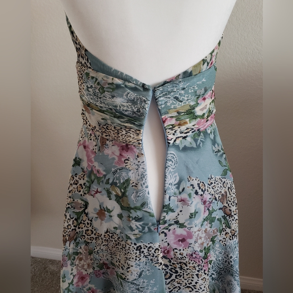 DRESSBARN LINED HAULTER SUMMER DRESS IN SIZE 4 - Picture 5 of 11